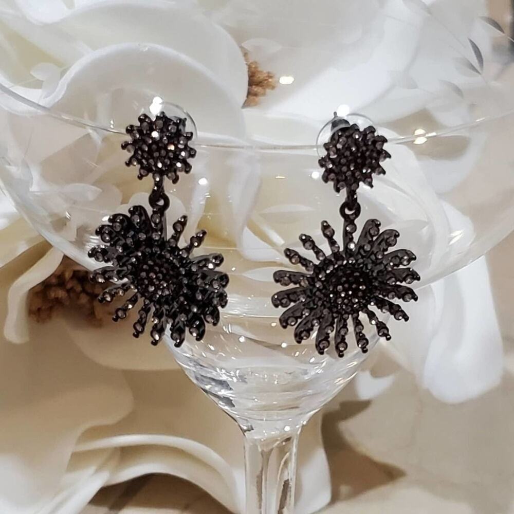 LUCKY brand Starburst drop chandelier earrings - Picture 4 of 5